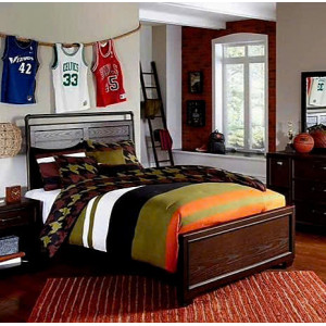 Sauder 8872 - 538 : Giường Ngủ Châu Âu - Twin Size 